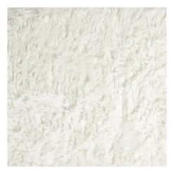 Xenos Vloerkleed fluffy - wit - 150x230 cm- Vloerkleden