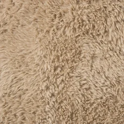 Xenos Vloerkleed fluffy ovaal - bruin - 120x180 cm- Vloerkleden