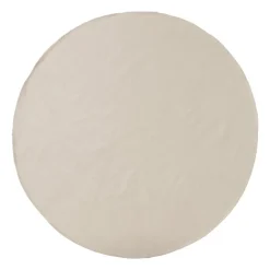 Xenos Vloerkleed fluffy rond - roze - ø120 cm- Vloerkleden