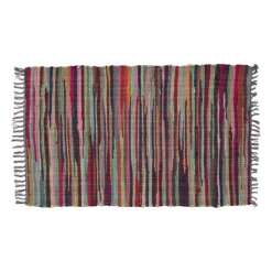 Xenos Vloerkleed kleurrijk - 80x120 cm- Vloerkleden