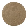 Xenos Vloerkleed riet - bruin - ø150 cm- Vloerkleden
