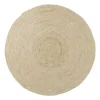 Xenos Vloerkleed riet - naturel - ø120 cm- Vloerkleden