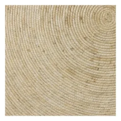 Xenos Vloerkleed riet - naturel - ø120 cm- Vloerkleden