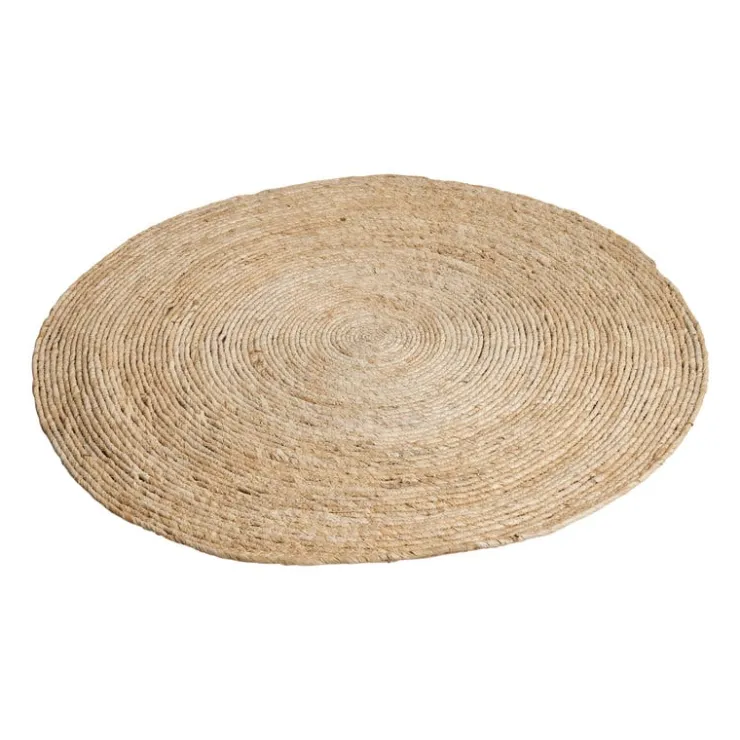 Xenos Vloerkleed riet - naturel - 87 cm- Vloerkleden