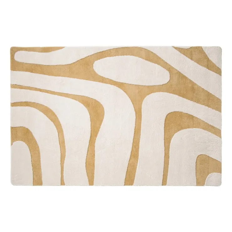 Xenos Vloerkleed sherpa - beige - 120x180 cm- Vloerkleden
