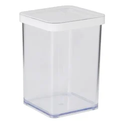 Xenos Voorraaddoos Lugano - 1 L - 10x10x14 cm- Bewaardozen