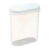 Xenos Voorraaddoos margerit - 2.4 liter - 21.7x9.4x18.7 cm- Bewaardozen