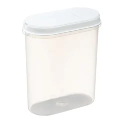 Xenos Voorraaddoos margerit - 2.4 liter - 21.7x9.4x18.7 cm- Bewaardozen