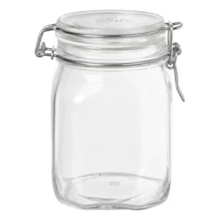 Xenos Voorraadpot Fido met klemdeksel - 1 liter- Voorraadpotten
