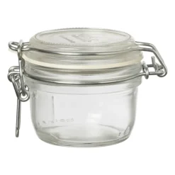 Xenos Voorraadpot Fido met klemdeksel - 125 ml- Voorraadpotten