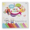 Xenos Vouwblaadjes - multikleur - 120 stuks- Knutselpapier|Kerst Knutselen