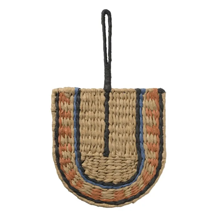 Xenos Wand deco bogen - groen - 43x30 cm- Wandhangers