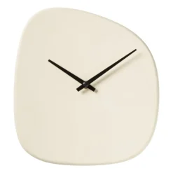 Xenos Wandklok cement - 22.5x20.5x4 cm- Klokken