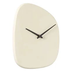 Xenos Wandklok cement - 22.5x20.5x4 cm- Klokken