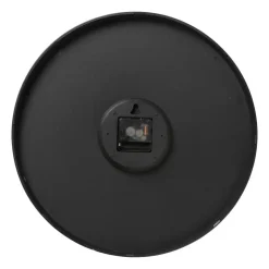 Xenos Wandklok Gina - zwart - ø40x4.5 cm- Klokken