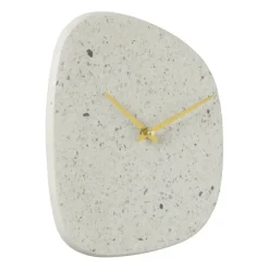 Xenos Wandklok Terrazzo - organisch - 22.5x20.5x4 cm- Klokken
