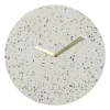 Xenos Wandklok Terrazzo rond - ø29.5x4 cm- Klokken
