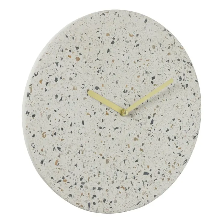 Xenos Wandklok Terrazzo rond - ø29.5x4 cm- Klokken