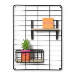Xenos Wandrek - zwart - 60x45 cm- Wandrekken
