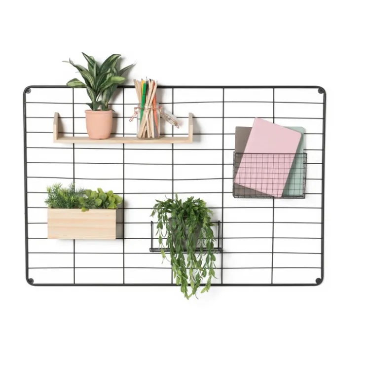 Xenos Wandrek - zwart - 60x90 cm- Wandrekken