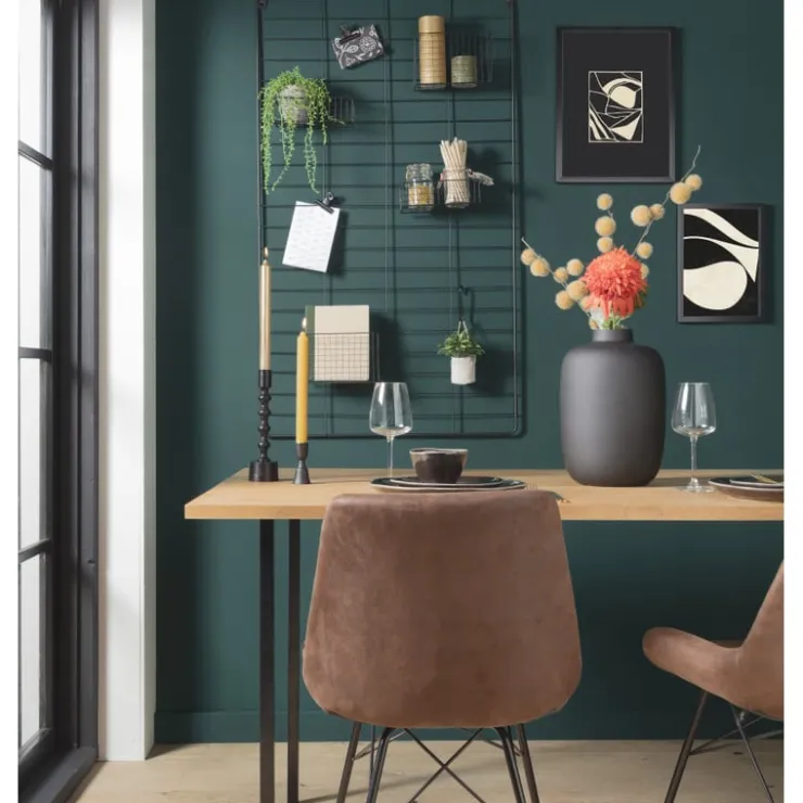 Xenos Wandrek - zwart - 120x70 cm- Wandrekken