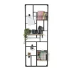 Xenos Wandrek XXL met clips - 150x55 cm - zwart- Wandrekken