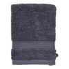 Xenos Washandje - grijs - 16x21 cm- Badtextiel|Badkamer Accessoires