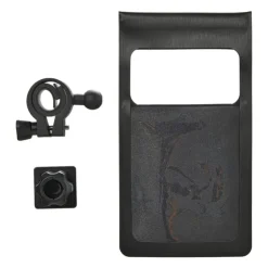 Xenos Waterdichte telefoonhouder voor fiets - zwart- Opladers
