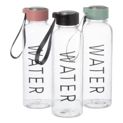 Xenos Waterfles - groen - 500 ml- Drinkflessen
