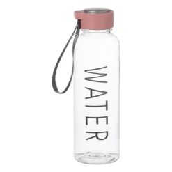 Xenos Waterfles - roze - 500 ml- Drinkflessen