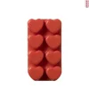 Xenos Wax hartjes set van 8 - diverse varianten- Waxmelts