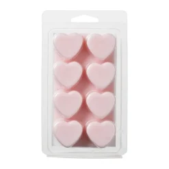 Xenos Wax hartjes set van 8 - diverse varianten- Waxmelts