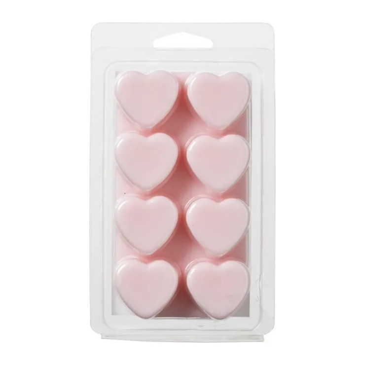 Xenos Wax hartjes set van 8 - diverse varianten- Waxmelts