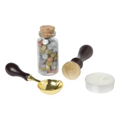 Xenos Wax stempel set - set van 4- Knutselspullen|Bruiloft