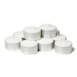 Xenos Waxinelichten - 8 branduren - set van 30- Kerstcadeaus|Waxinelichtjes