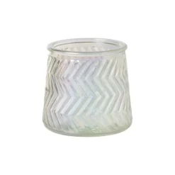 Xenos Waxinelichthouder helder - glas - ø8.3x7.3 cm- Waxinelichthouders