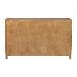 Xenos Webbing dressoir Bandung - bruin - 72x120x40 cm- Tv Meubels|Kast Met Deuren