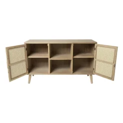 Xenos Webbing Java dressoir - 75x120x39.5 cm- Dressoir