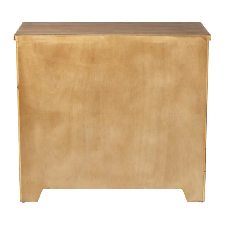 Xenos Webbing kast Bandung - bruin - 72x80.5x39 cm- Kast Met Deuren