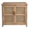 Xenos Webbing kast Bandung - naturel - 72x80.5x39 cm- Kast Met Deuren