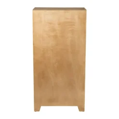 Xenos Webbing kast Bandung hoog - bruin - 140x70x40 cm- Kast Met Deuren