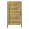 Xenos Webbing nachtkastje Bandung - naturel - 80.5x45x40.5 cm- Nachtkastjes