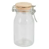 Xenos Weckpot met houten deksel - 170 ml- Voorraadpotten