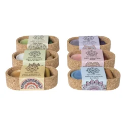 Xenos Wierook set - lavendel - kegels met schaaltje- Wierook