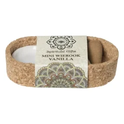 Xenos Wierook set - vanille - kegels met schaaltje- Wierook
