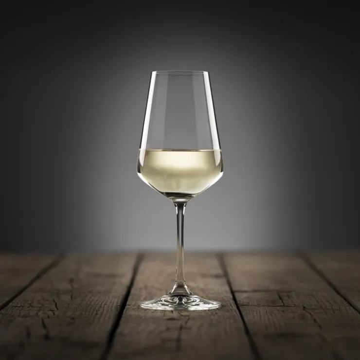 Xenos Wijnglas kristal - 350 ml - set van 4- Glazensets|Wijnglazen
