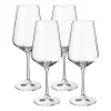Xenos Wijnglas kristal - 450 ml - set van 4- Glazensets|Wijnglazen