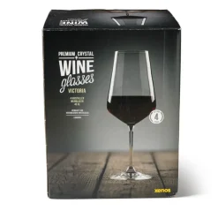 Xenos Wijnglas kristal - 450 ml - set van 4- Glazensets|Wijnglazen