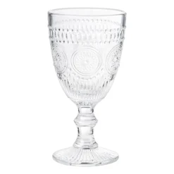 Xenos Wijnglas romantic - helder - 225 ml- Bruiloft|Buitenservies