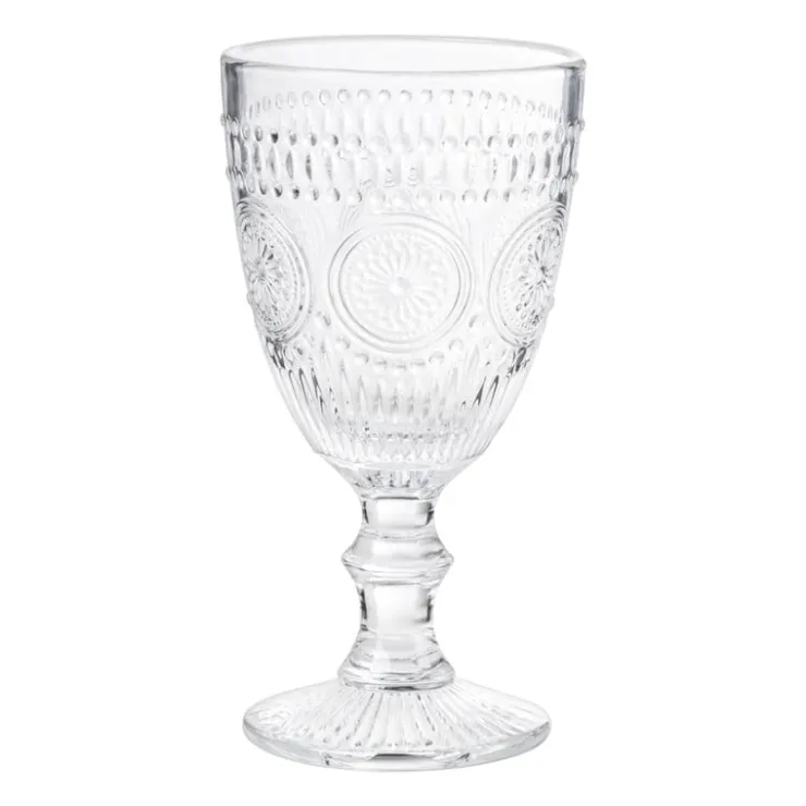 Xenos Wijnglas romantic - helder - 225 ml- Bruiloft|Buitenservies